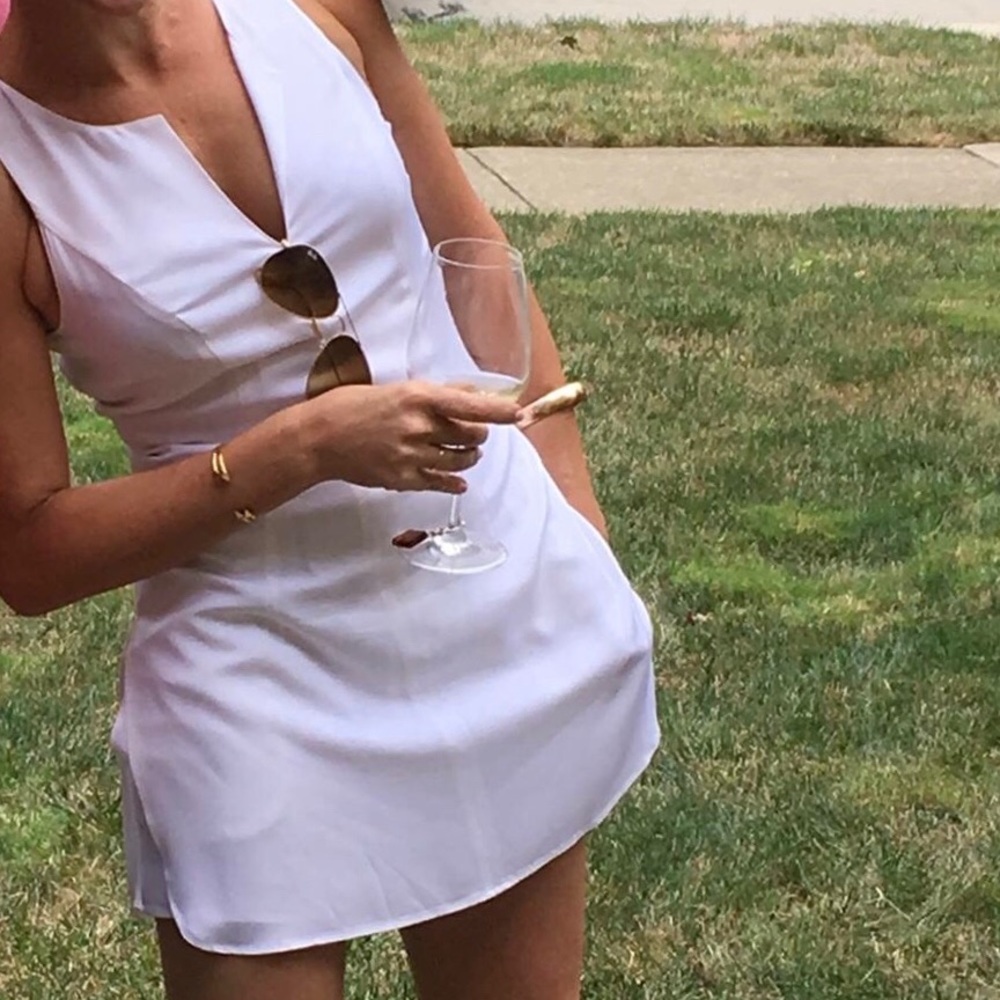 White “romper”